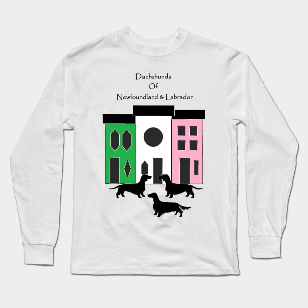 Dachshunds of NL Long Sleeve T-Shirt by NLDoxies